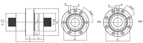 力士樂(lè)行星絲杠FEM-E-S30*5R圖紙